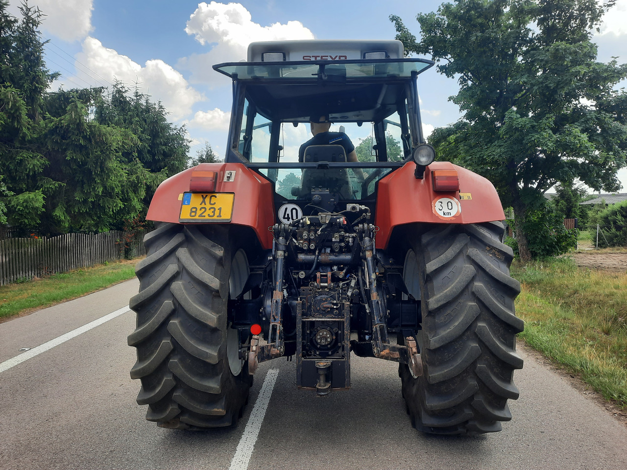 STEYR 9145 - Τρακτέρ: φωτογραφία 5 STEYR 9145 - Τρακτέρ: φωτογραφία 5