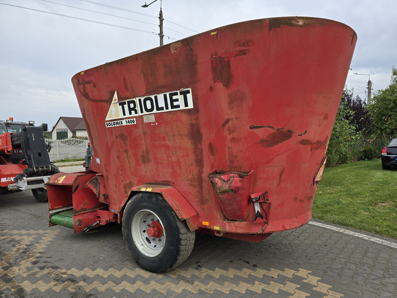 Trioliet SOLOMIX 1400 (SM-14 VL-2) - Ενσιροδιανομέας: φωτογραφία 4 Trioliet SOLOMIX 1400 (SM-14 VL-2) - Ενσιροδιανομέας: φωτογραφία 4