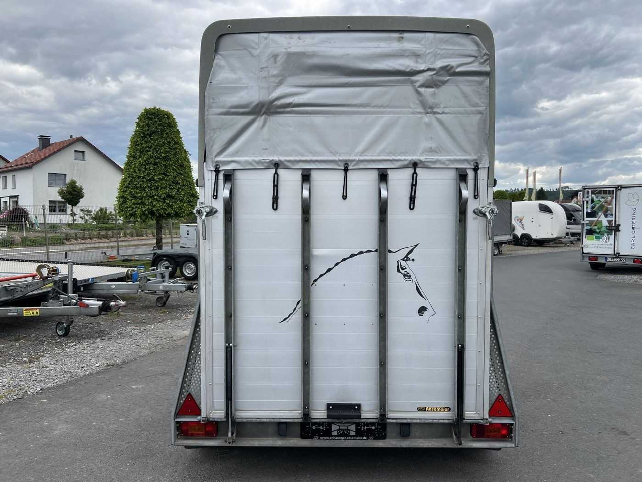 BOECKMANN Duo AP Pferdetransporter Viehanhänger - Τρέιλερ μεταφοράς αλόγων: φωτογραφία 4 BOECKMANN Duo AP Pferdetransporter Viehanhänger - Τρέιλερ μεταφοράς αλόγων: φωτογραφία 4