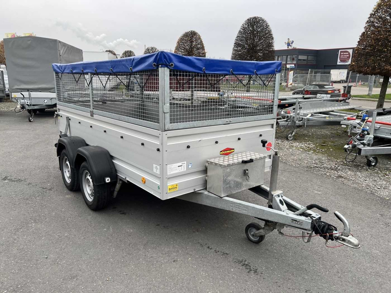 Ρυμούλκες αυτοκίνητο BOECKMANN TL-AL 3015/20 WCF BWE Gitter Kastenanhänger gebr: φωτογραφία 8