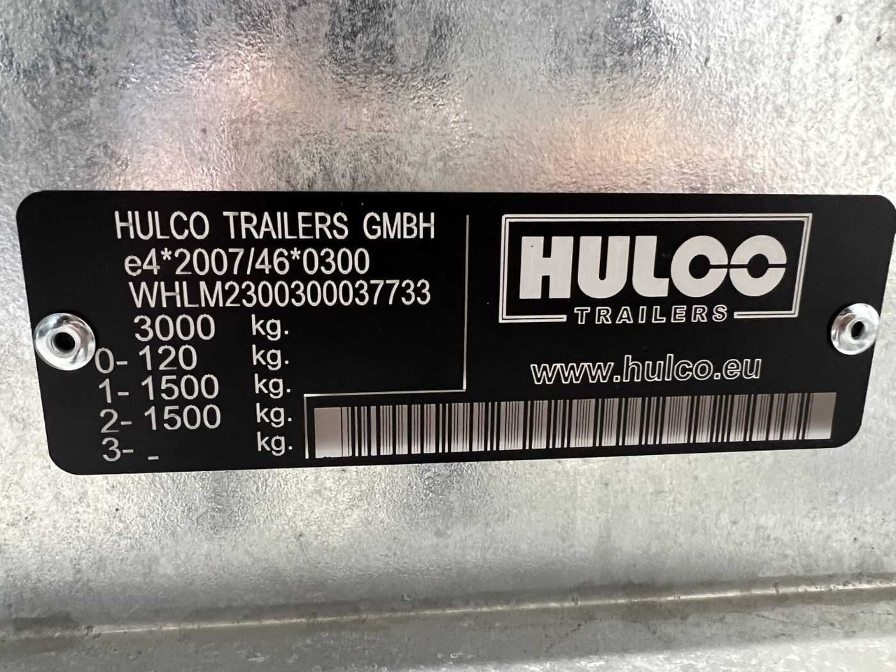 HULCO Medax-2 3000 Plane Hochlader - Ρυμούλκες αυτοκίνητο: φωτογραφία 3 HULCO Medax-2 3000 Plane Hochlader - Ρυμούλκες αυτοκίνητο: φωτογραφία 3