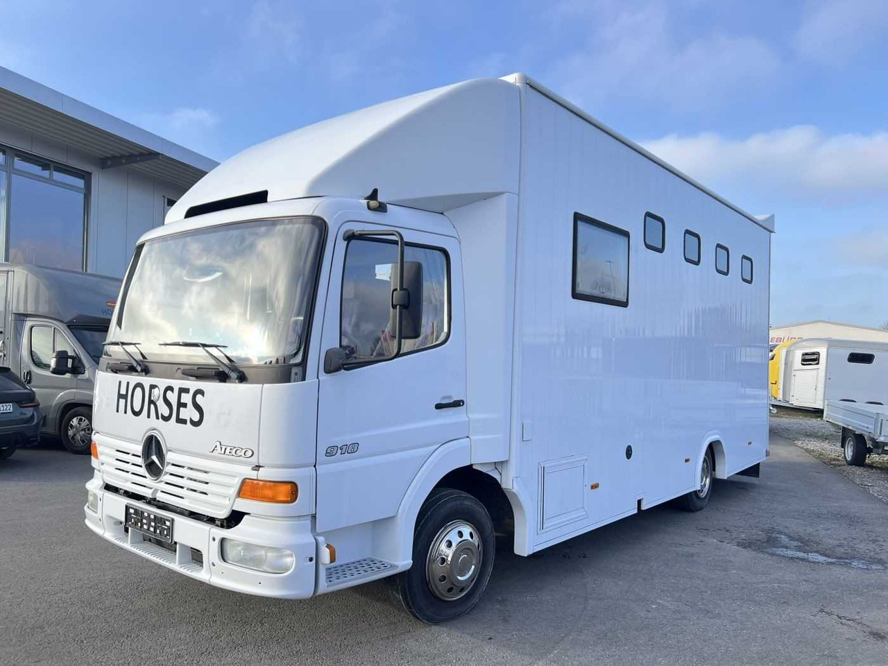 Φορτηγό μεταφοράς αλόγων MERCEDES-BENZ Atego 918 LKW: φωτογραφία 25