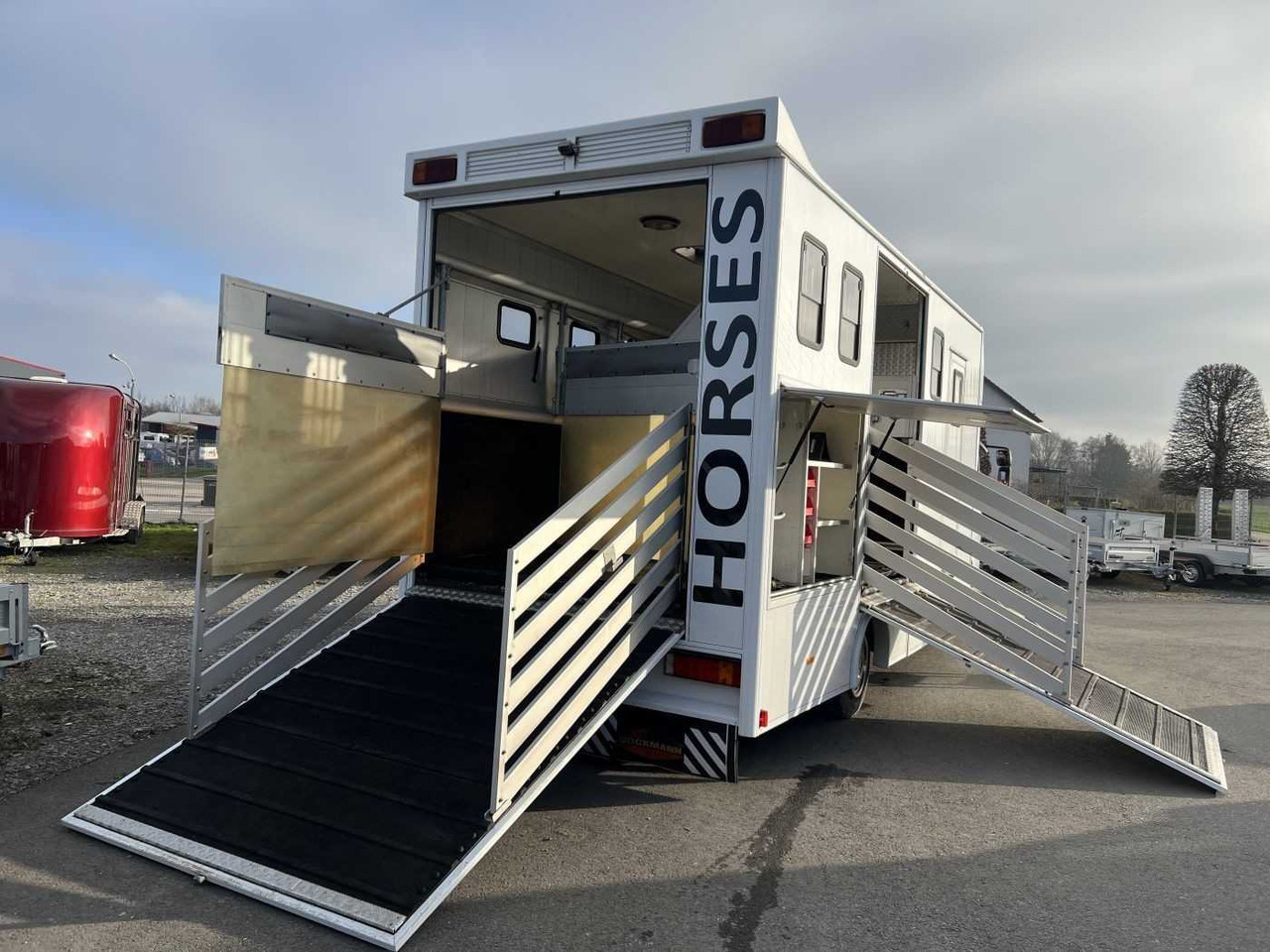 Φορτηγό μεταφοράς αλόγων MERCEDES-BENZ Atego 918 LKW: φωτογραφία 11