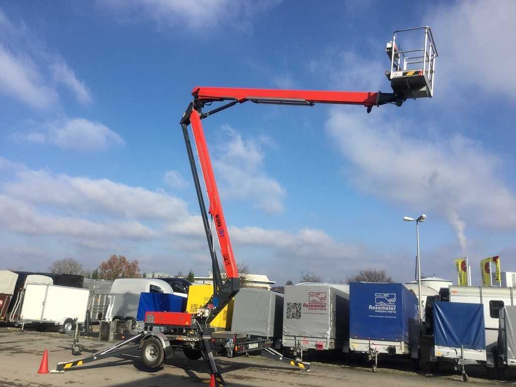 PAUS Lift GT 18A Sonderanhänger Mietgerät Maschinentransporter - Καλαθοφόρο σε τρέιλερ: φωτογραφία 4 PAUS Lift GT 18A Sonderanhänger Mietgerät Maschinentransporter - Καλαθοφόρο σε τρέιλερ: φωτογραφία 4