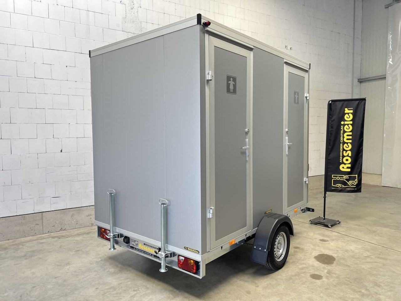 ROSEMEIER VE 1 Damen, 1 Herren, U SILVER Toilettenanhänger - Τρέιλερ: φωτογραφία 4 ROSEMEIER VE 1 Damen, 1 Herren, U SILVER Toilettenanhänger - Τρέιλερ: φωτογραφία 4