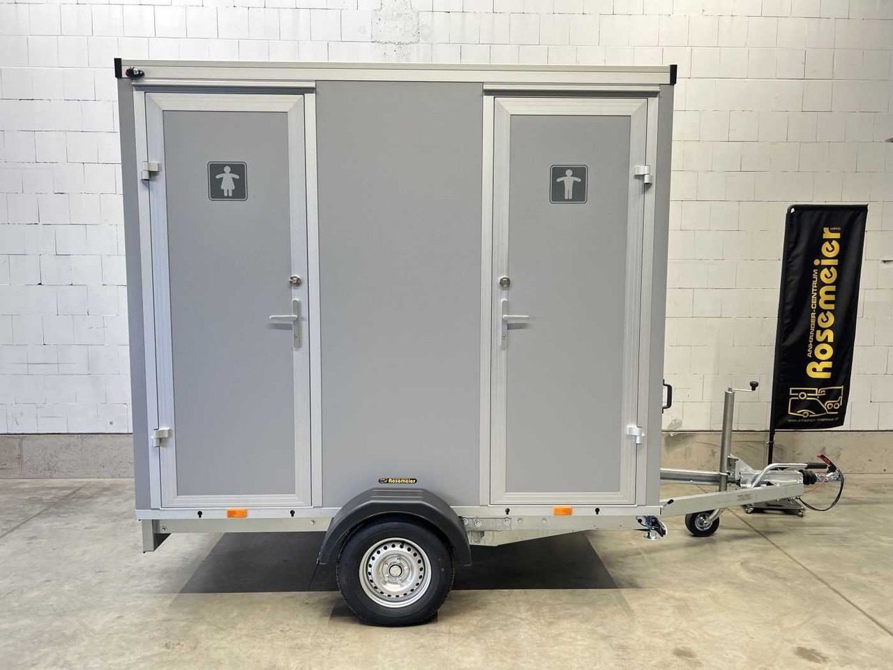ROSEMEIER VE 1 Damen, 1 Herren, U SILVER Toilettenanhänger - Τρέιλερ: φωτογραφία 2 ROSEMEIER VE 1 Damen, 1 Herren, U SILVER Toilettenanhänger - Τρέιλερ: φωτογραφία 2