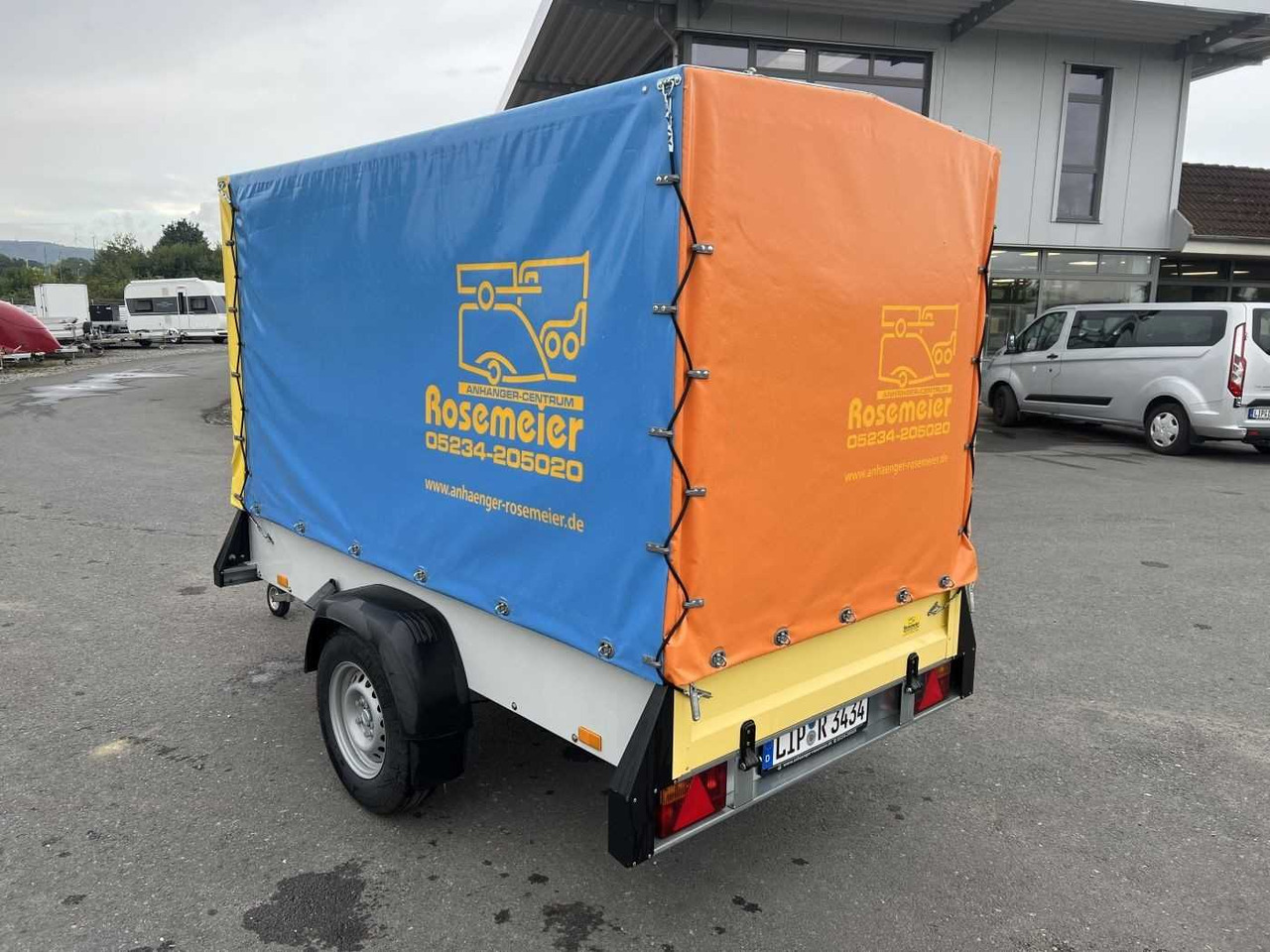 ROSEMEIER VE Spectrum B 13.25 Cirkus Plane Kastenanhänger geb - Ρυμούλκες αυτοκίνητο: φωτογραφία 5 ROSEMEIER VE Spectrum B 13.25 Cirkus Plane Kastenanhänger geb - Ρυμούλκες αυτοκίνητο: φωτογραφία 5