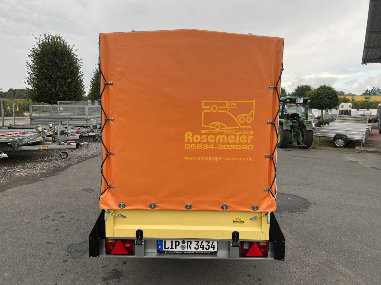 ROSEMEIER VE Spectrum B 13.25 Cirkus Plane Kastenanhänger geb - Ρυμούλκες αυτοκίνητο: φωτογραφία 4 ROSEMEIER VE Spectrum B 13.25 Cirkus Plane Kastenanhänger geb - Ρυμούλκες αυτοκίνητο: φωτογραφία 4