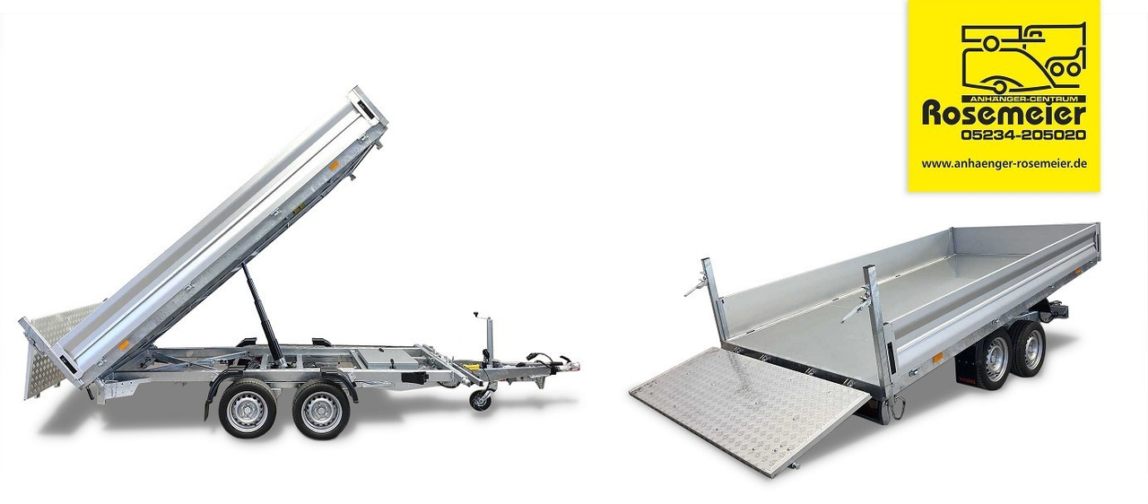 VEZEKO Juki 35.4 Multi Multidreiseitenkipper - Ρυμούλκα ανατρεπόμενο: φωτογραφία 2 VEZEKO Juki 35.4 Multi Multidreiseitenkipper - Ρυμούλκα ανατρεπόμενο: φωτογραφία 2