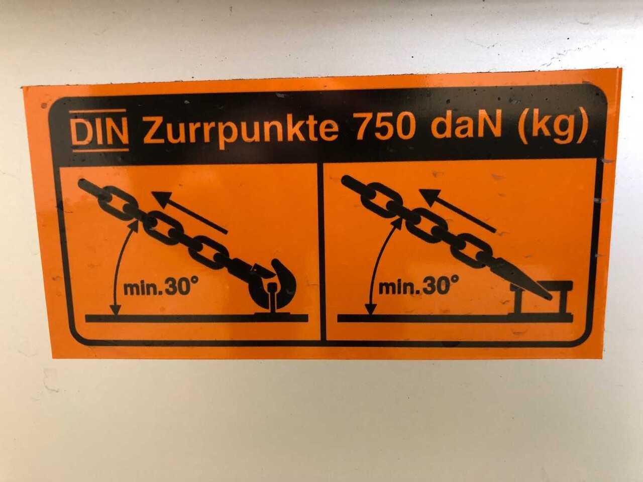Νέα Ρυμούλκα κόφα VEZEKO TK B 15.35 SP Flügeltüren Kofferanhänger: φωτογραφία 22