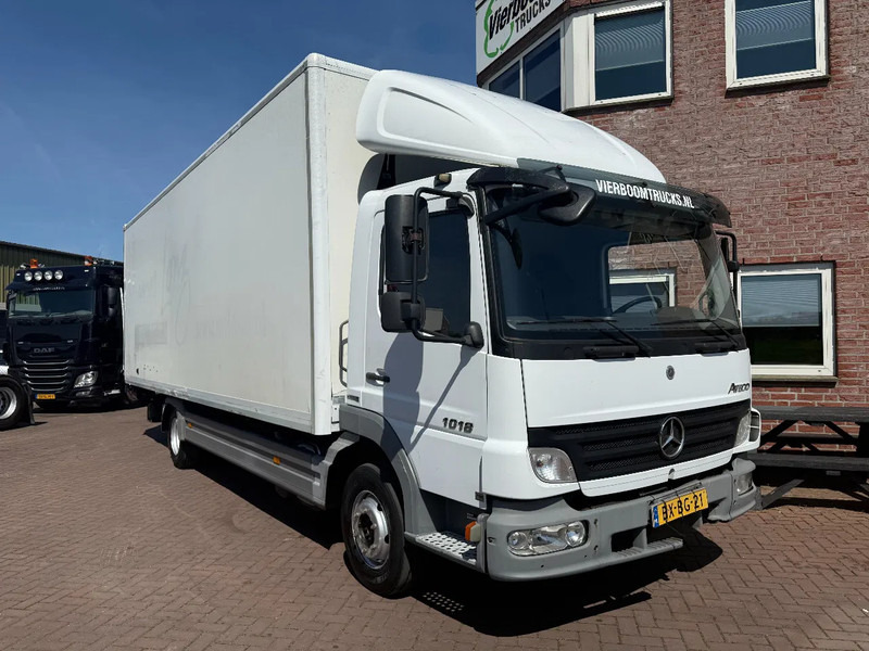 Φορτηγό κόφα Mercedes-Benz Atego 1018 Atego 1018L Koffer mit LBW /Schalgetriebe/Klima/Euro5: φωτογραφία 1