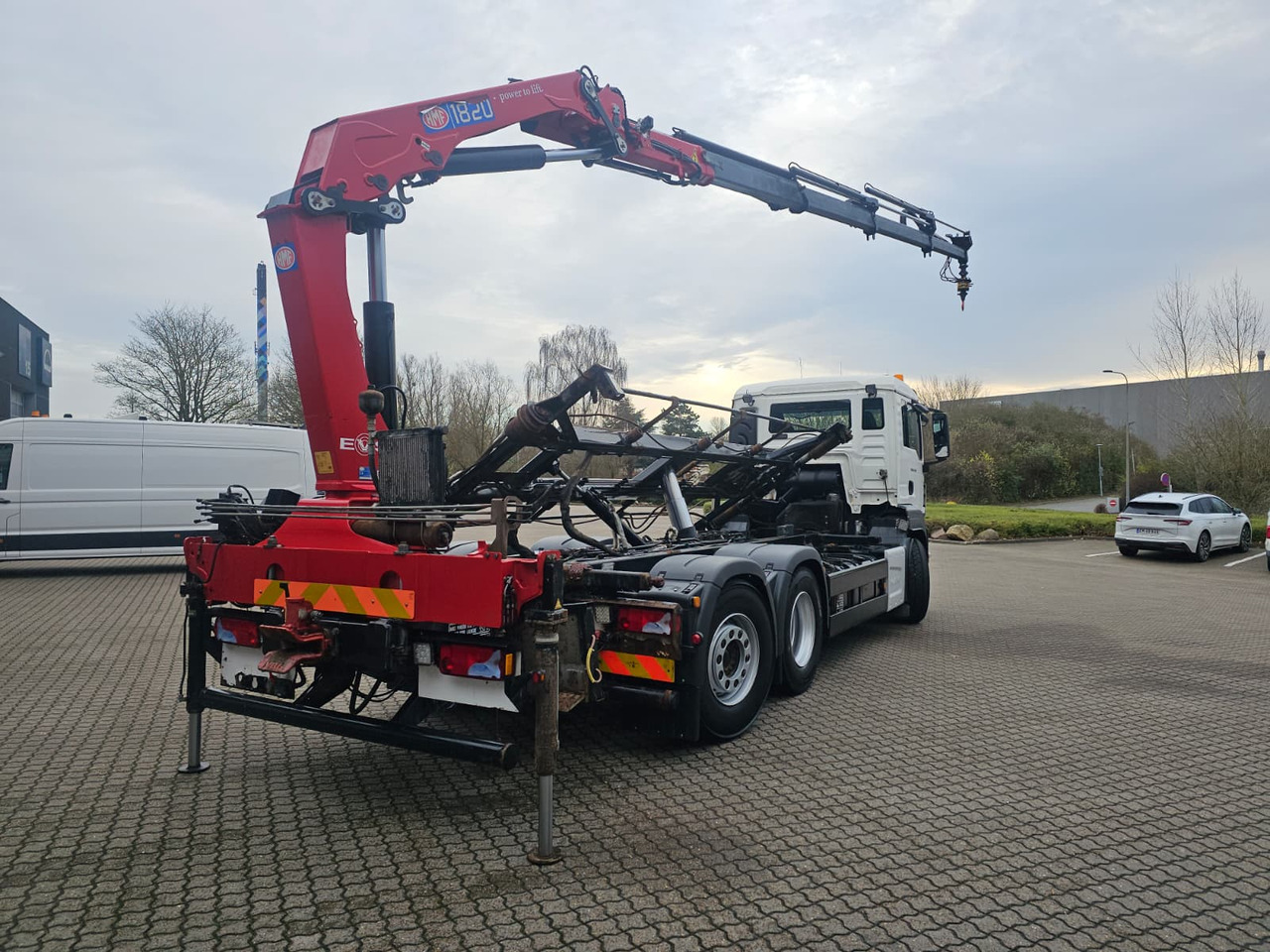 MAN TGS 26.400 6X2-4 - Φορτηγό μεταφοράς εμπορευματοκιβωτίων/ Κινητό αμάξωμα, Φορτηγό με γερανό: φωτογραφία 4 MAN TGS 26.400 6X2-4 - Φορτηγό μεταφοράς εμπορευματοκιβωτίων/ Κινητό αμάξωμα, Φορτηγό με γερανό: φωτογραφία 4