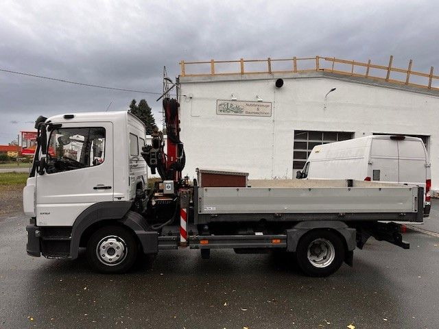 Mercedes-Benz Atego 818 mit Ladekran - Φορτηγό με γερανό: φωτογραφία 2 Mercedes-Benz Atego 818 mit Ladekran - Φορτηγό με γερανό: φωτογραφία 2