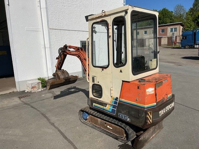 Takeuchi T B 15 A - Μίνι εκσκαφέας: φωτογραφία 3 Takeuchi T B 15 A - Μίνι εκσκαφέας: φωτογραφία 3