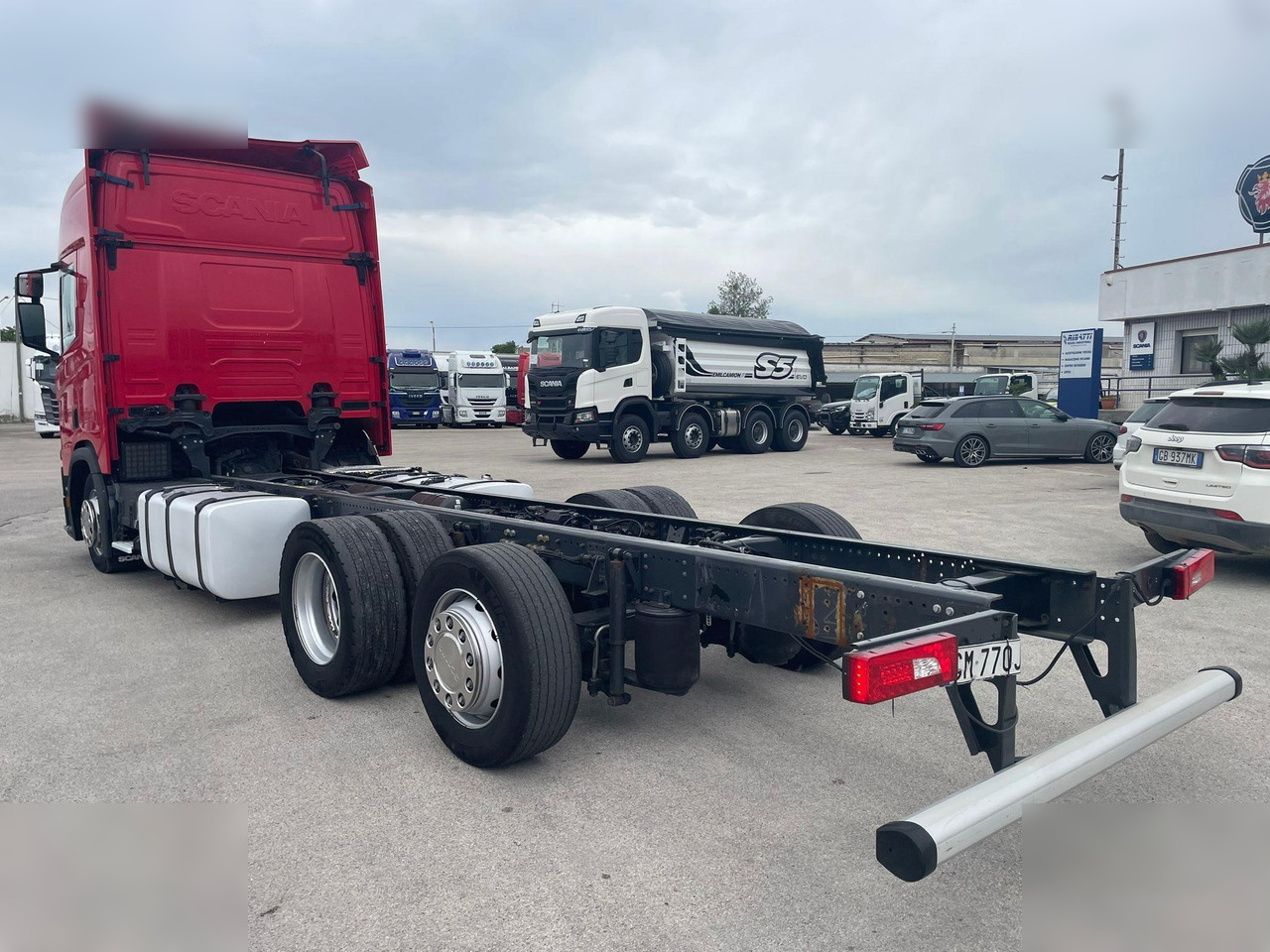 SCANIA R450 - Φορτηγό μουσαμάς: φωτογραφία 4 SCANIA R450 - Φορτηγό μουσαμάς: φωτογραφία 4