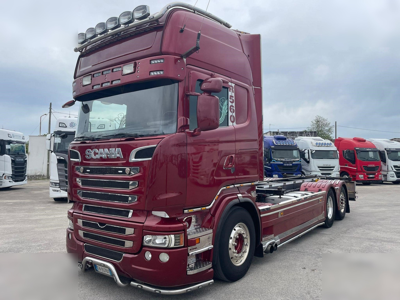 SCANIA R560 - Φορτηγό μεταφοράς εμπορευματοκιβωτίων/ Κινητό αμάξωμα: φωτογραφία 3 SCANIA R560 - Φορτηγό μεταφοράς εμπορευματοκιβωτίων/ Κινητό αμάξωμα: φωτογραφία 3