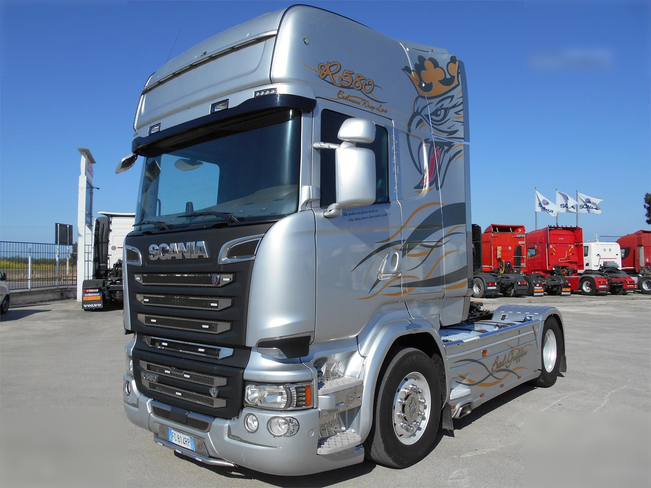 SCANIA R580 - Τράκτορας: φωτογραφία 1 SCANIA R580 - Τράκτορας: φωτογραφία 1