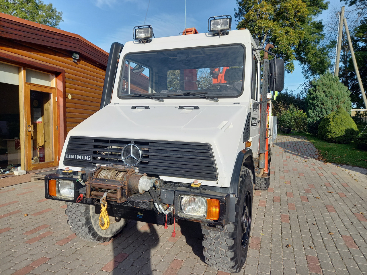 UNIMOG U100L - Φορτηγό με γερανό: φωτογραφία 3 UNIMOG U100L - Φορτηγό με γερανό: φωτογραφία 3