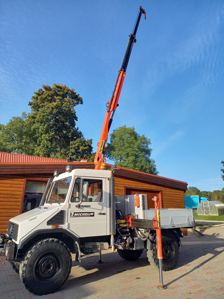Φορτηγό με γερανό UNIMOG U100L: φωτογραφία 14