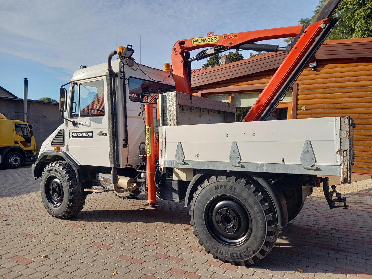 Φορτηγό με γερανό UNIMOG U100L: φωτογραφία 9