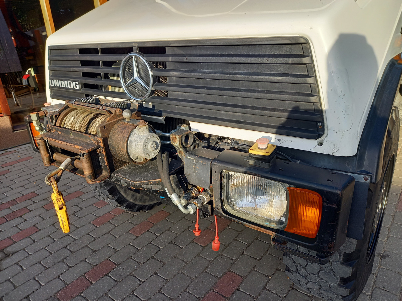 Φορτηγό με γερανό UNIMOG U100L: φωτογραφία 17