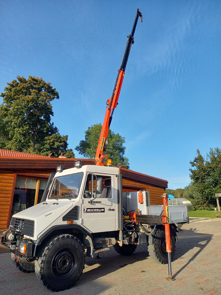 Φορτηγό με γερανό UNIMOG U100L: φωτογραφία 15