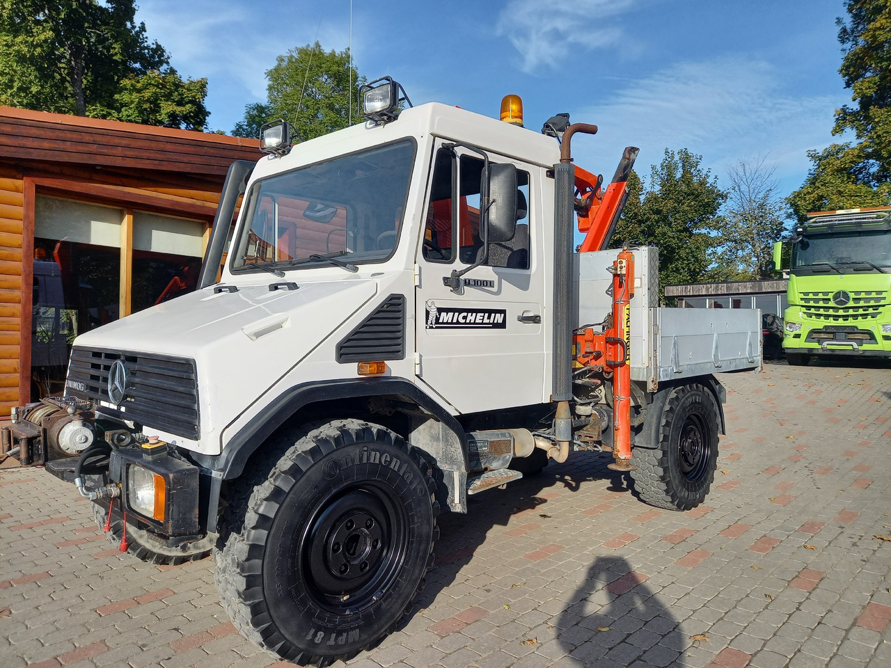 Φορτηγό με γερανό UNIMOG U100L: φωτογραφία 6