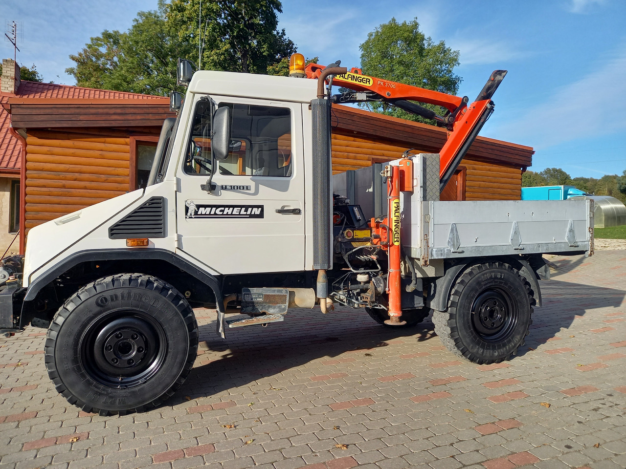 Φορτηγό με γερανό UNIMOG U100L: φωτογραφία 8