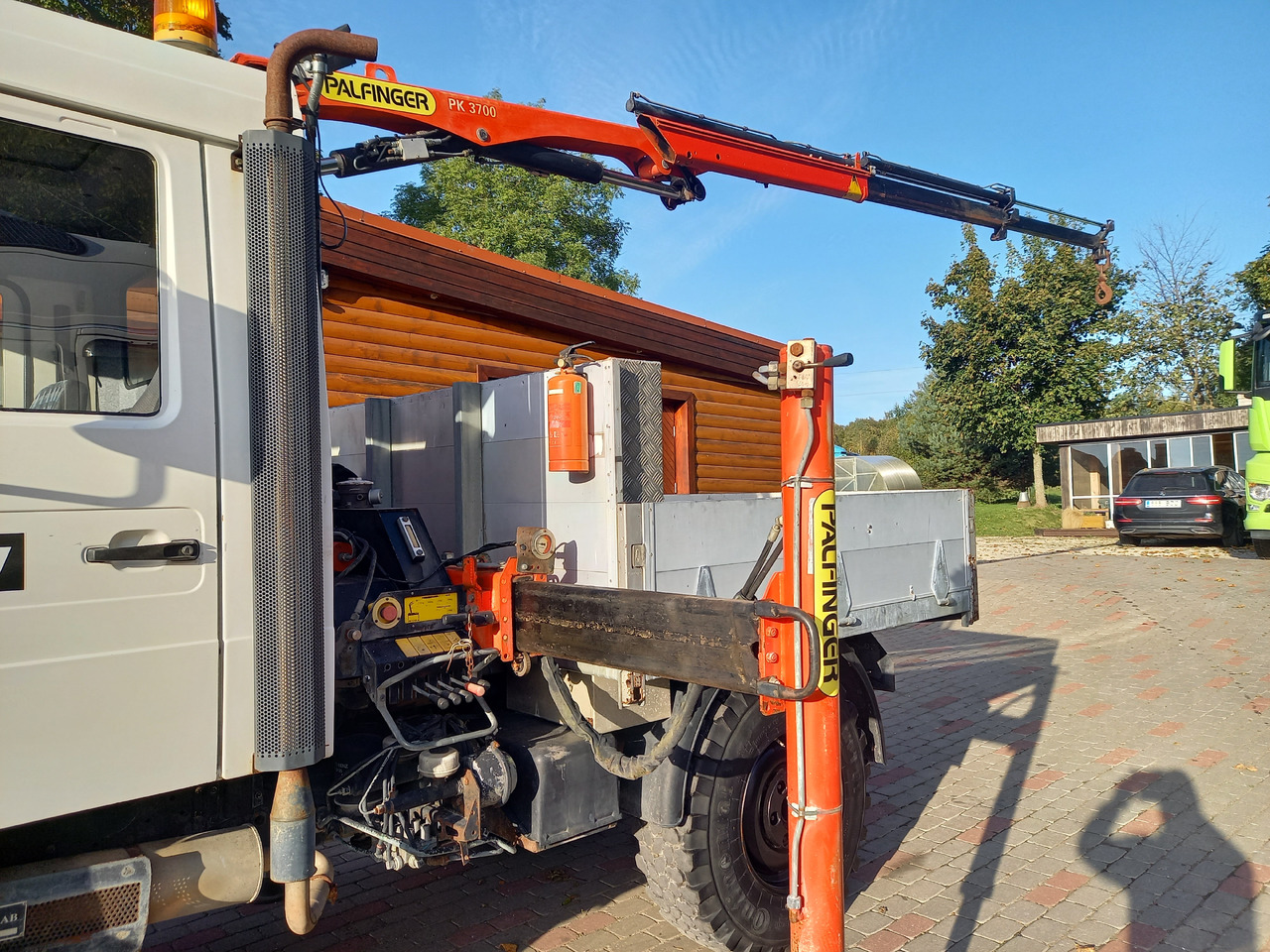 Φορτηγό με γερανό UNIMOG U100L: φωτογραφία 10
