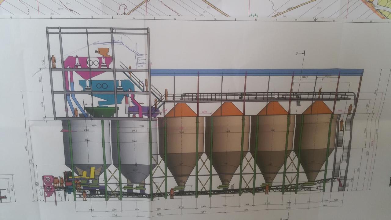 Silomat 500t 16 Stück Silo - Σιλό τσιμέντου: φωτογραφία 1 Silomat 500t 16 Stück Silo - Σιλό τσιμέντου: φωτογραφία 1