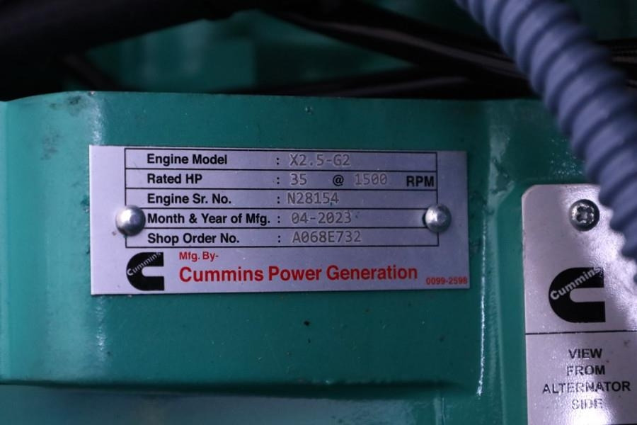 Cummins C22D5Q Declaration of Conformity, Diesel, 22kVA, A - Βιομηχανική γεννήτρια: φωτογραφία 5 Cummins C22D5Q Declaration of Conformity, Diesel, 22kVA, A - Βιομηχανική γεννήτρια: φωτογραφία 5
