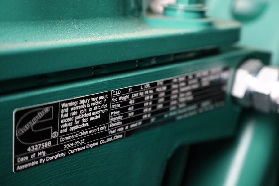 Cummins C550D5Q Declaration of Conformity, Diesel, 550kVA, - Βιομηχανική γεννήτρια: φωτογραφία 5 Cummins C550D5Q Declaration of Conformity, Diesel, 550kVA, - Βιομηχανική γεννήτρια: φωτογραφία 5