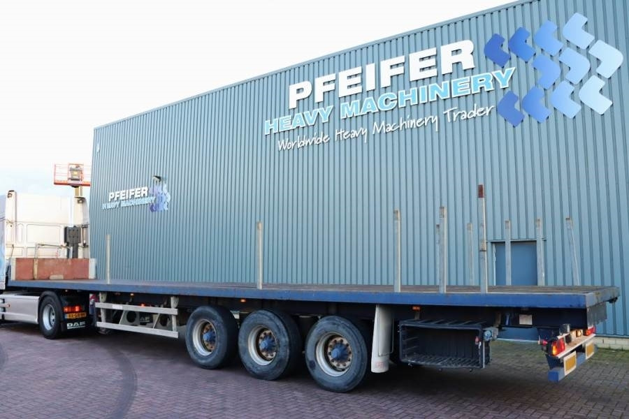 Groenewegen DRO-12-27 3 Axle Trailer, 32t Capacity, BPW Axles - Επικαθήμενο πλατφόρμα/ Καρότσα: φωτογραφία 4 Groenewegen DRO-12-27 3 Axle Trailer, 32t Capacity, BPW Axles - Επικαθήμενο πλατφόρμα/ Καρότσα: φωτογραφία 4