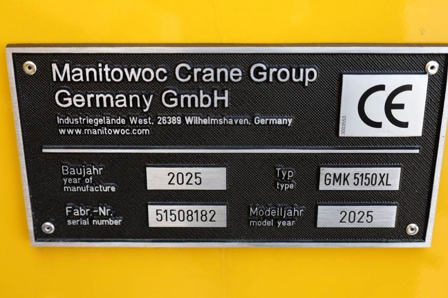 Γερανός παντός εδάφους Grove GMK5150XL Available For Rent, Dutch Registration,: φωτογραφία 6