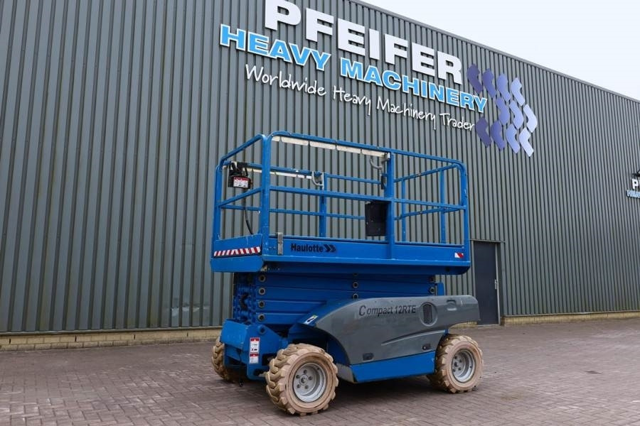 Haulotte Compact 12RTE Electric, 12m Working Height, 450kg - Ψαλιδωτό ανυψωτικό: φωτογραφία 1 Haulotte Compact 12RTE Electric, 12m Working Height, 450kg - Ψαλιδωτό ανυψωτικό: φωτογραφία 1
