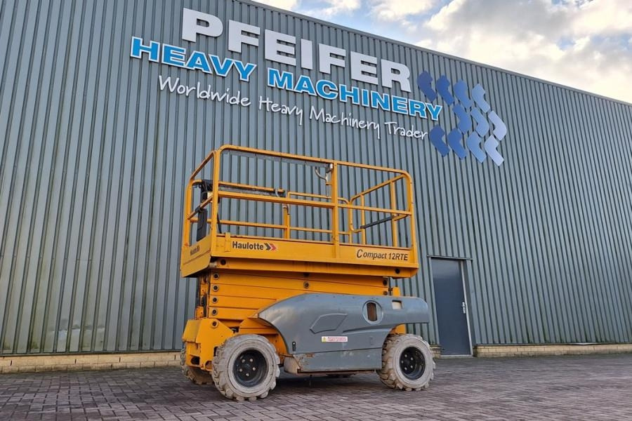Haulotte Compact 12RTE Electric, 12m Working Height, 450kg - Ψαλιδωτό ανυψωτικό: φωτογραφία 1 Haulotte Compact 12RTE Electric, 12m Working Height, 450kg - Ψαλιδωτό ανυψωτικό: φωτογραφία 1