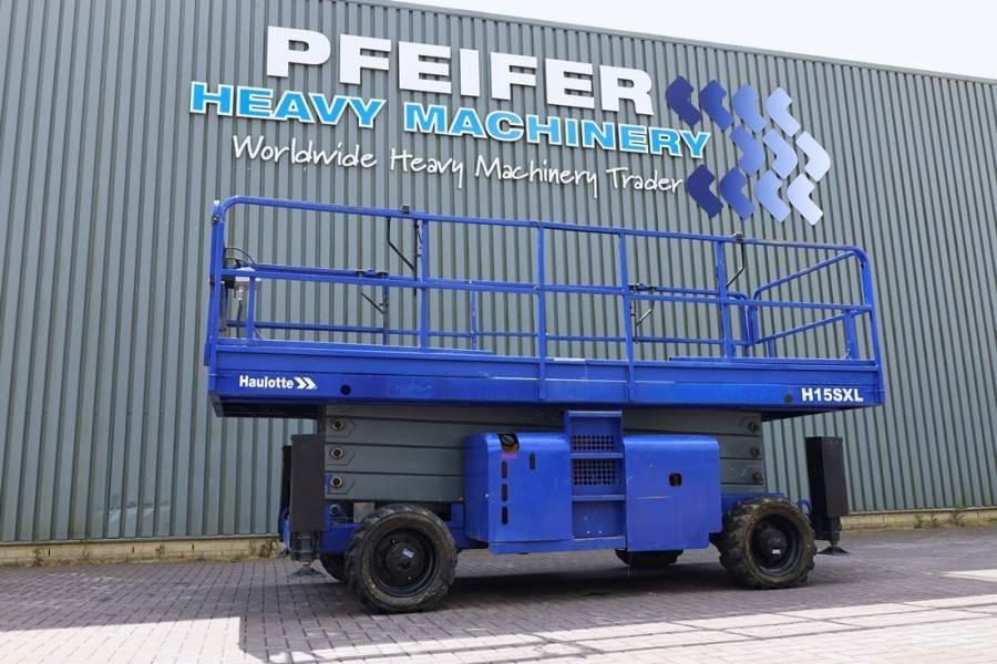 Haulotte H15SXL Diesel, 4x4 Drive, 15m Working Height, 500k - Ψαλιδωτό ανυψωτικό: φωτογραφία 1 Haulotte H15SXL Diesel, 4x4 Drive, 15m Working Height, 500k - Ψαλιδωτό ανυψωτικό: φωτογραφία 1