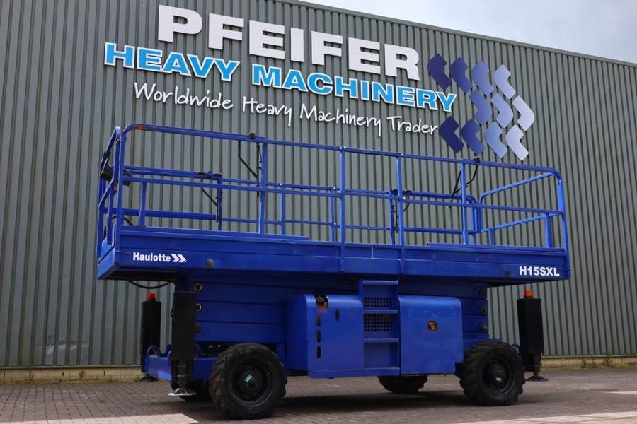 Haulotte H15SXL Diesel, 4x4 Drive, 15m Working Height, 500k - Ψαλιδωτό ανυψωτικό: φωτογραφία 1 Haulotte H15SXL Diesel, 4x4 Drive, 15m Working Height, 500k - Ψαλιδωτό ανυψωτικό: φωτογραφία 1