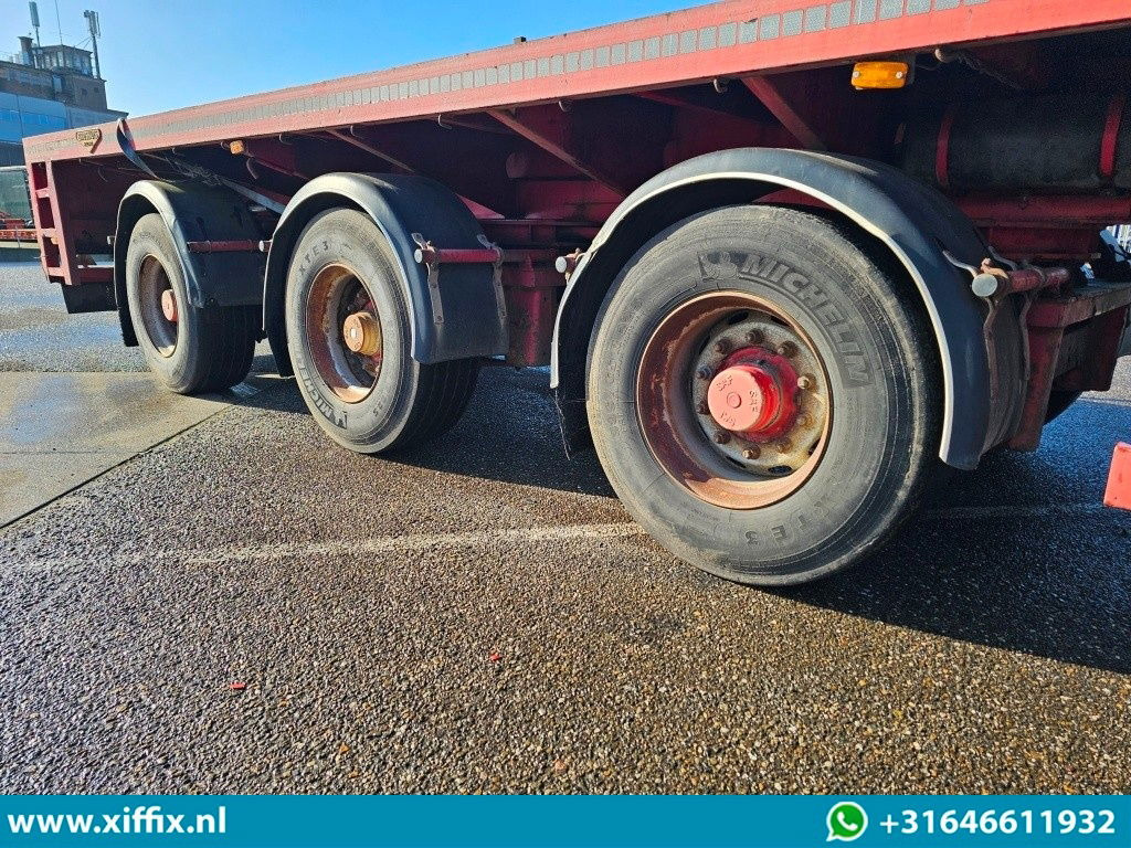 Broshuis 3-ass. Vlakke dubbel 2x uitschuifbare oplegger - Επικαθήμενο πλατφόρμα/ Καρότσα: φωτογραφία 5 Broshuis 3-ass. Vlakke dubbel 2x uitschuifbare oplegger - Επικαθήμενο πλατφόρμα/ Καρότσα: φωτογραφία 5