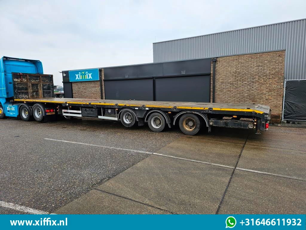 Επικαθήμενο πλατφόρμα/ Καρότσα ES-GE 3-ass. Vlakke uitschuifbare Mega oplegger / Naloop gestuurd: φωτογραφία 9 Επικαθήμενο πλατφόρμα/ Καρότσα ES-GE 3-ass. Vlakke uitschuifbare Mega oplegger / Naloop gestuurd: φωτογραφία 9