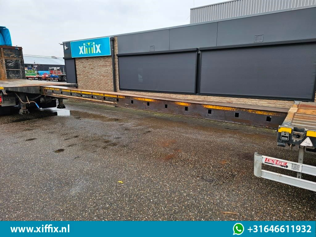 Επικαθήμενο πλατφόρμα/ Καρότσα ES-GE 3-ass. Vlakke uitschuifbare Mega oplegger / Naloop gestuurd: φωτογραφία 6 Επικαθήμενο πλατφόρμα/ Καρότσα ES-GE 3-ass. Vlakke uitschuifbare Mega oplegger / Naloop gestuurd: φωτογραφία 6