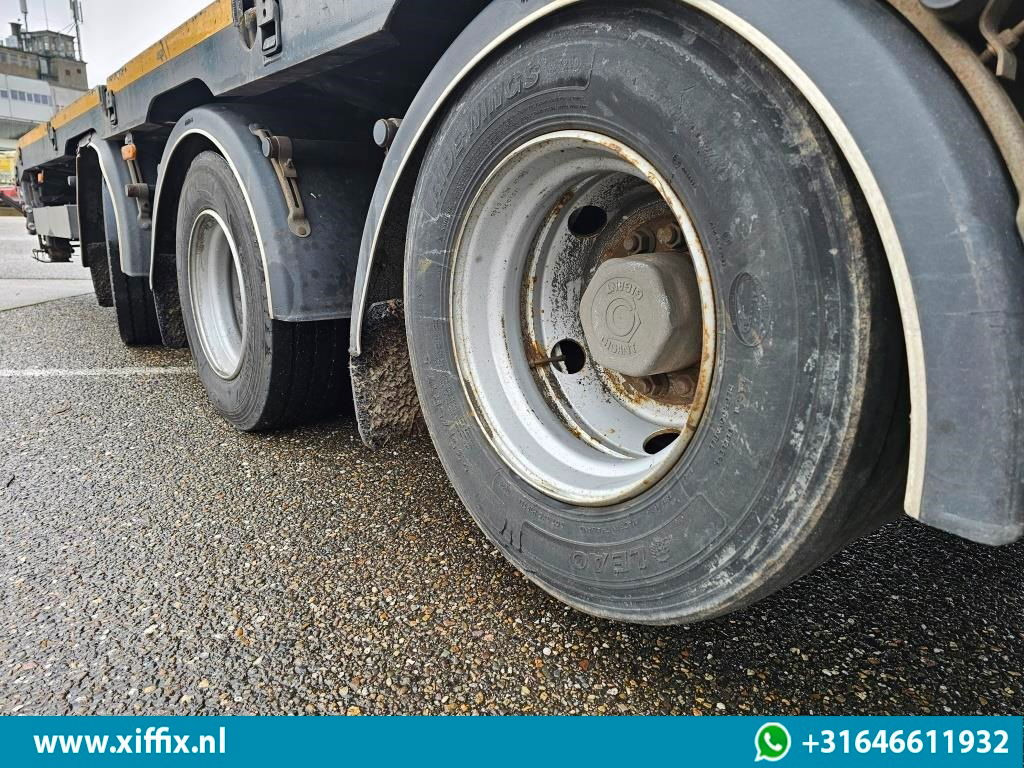 Επικαθήμενο πλατφόρμα/ Καρότσα ES-GE 3-ass. Vlakke uitschuifbare Mega oplegger / Naloop gestuurd: φωτογραφία 8 Επικαθήμενο πλατφόρμα/ Καρότσα ES-GE 3-ass. Vlakke uitschuifbare Mega oplegger / Naloop gestuurd: φωτογραφία 8