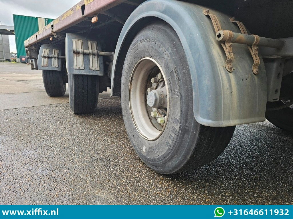 Meusburger 3-ass. Vlakke uitschuifbare oplegger / 3x gestuurd - Επικαθήμενο πλατφόρμα/ Καρότσα: φωτογραφία 5 Meusburger 3-ass. Vlakke uitschuifbare oplegger / 3x gestuurd - Επικαθήμενο πλατφόρμα/ Καρότσα: φωτογραφία 5