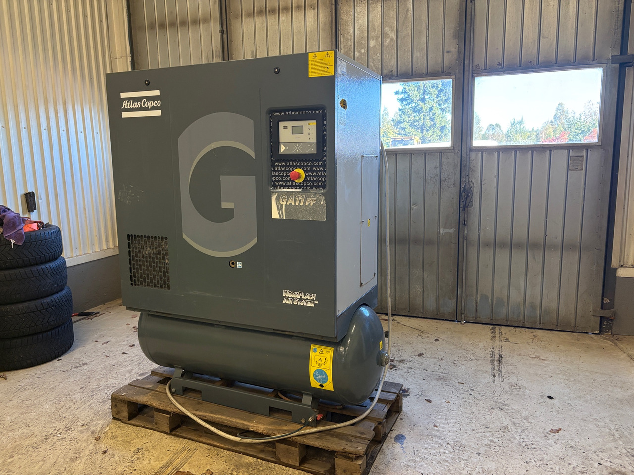 Atlas Copco GA11FF - Αεροσυμπιεστής: φωτογραφία 1 Atlas Copco GA11FF - Αεροσυμπιεστής: φωτογραφία 1