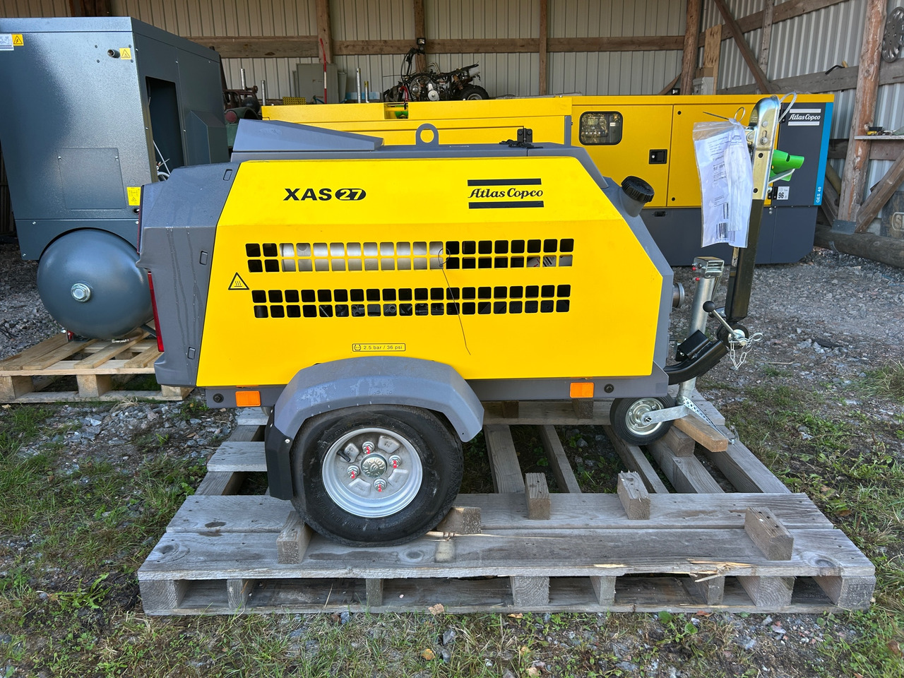 Atlas Copco XAS 27 - Αεροσυμπιεστής: φωτογραφία 1 Atlas Copco XAS 27 - Αεροσυμπιεστής: φωτογραφία 1