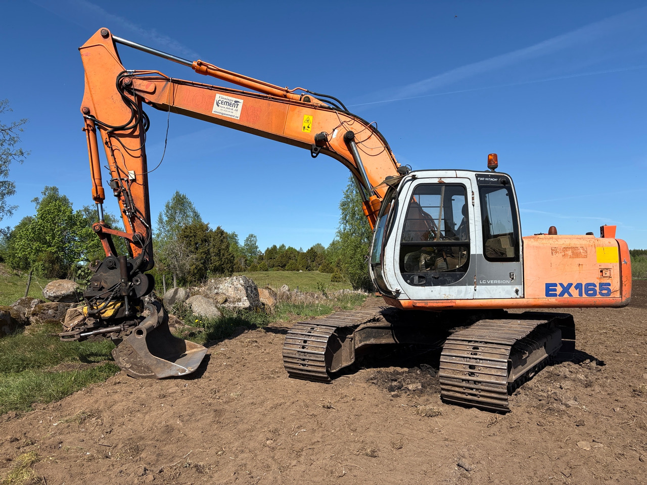 Fiat-Hitachi EX 165LC - Εκσκαφέας: φωτογραφία 1 Fiat-Hitachi EX 165LC - Εκσκαφέας: φωτογραφία 1