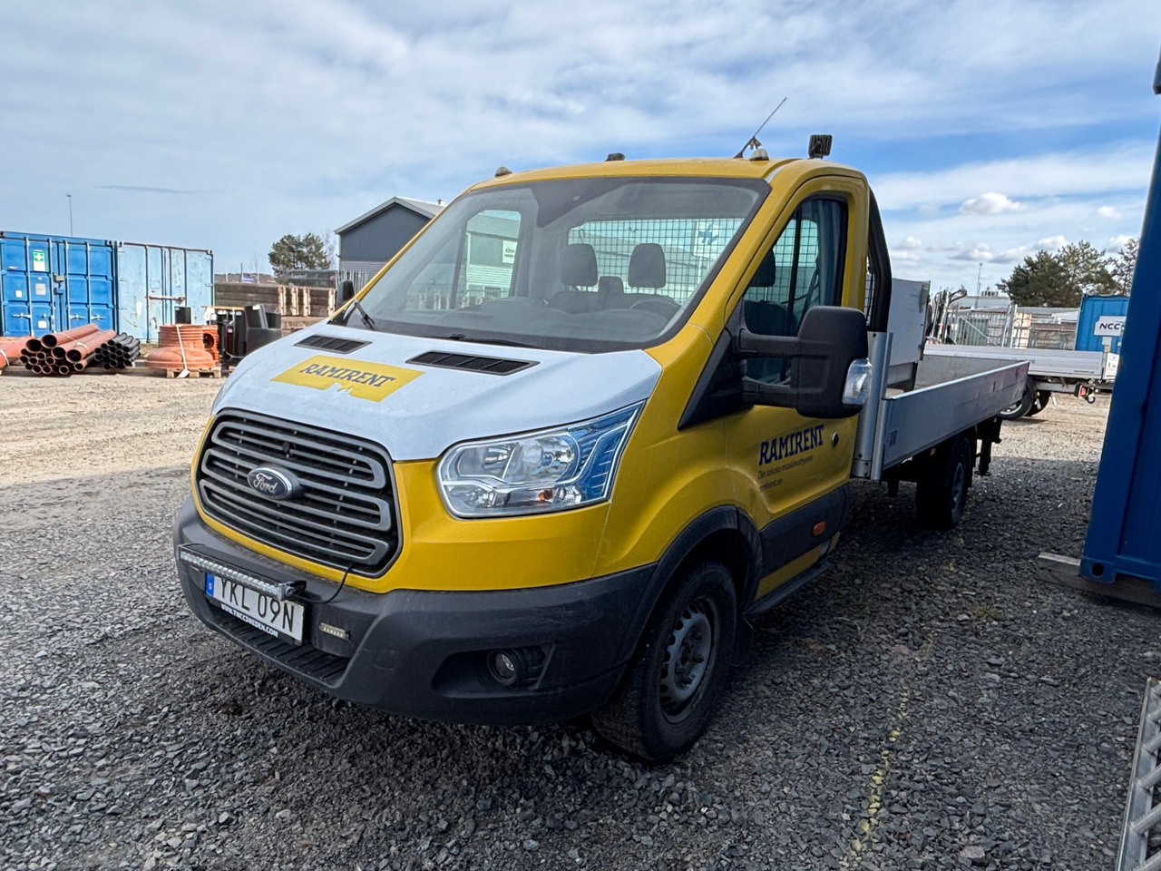 Ford Transit - Φορτηγό με ανοιχτή καρότσα: φωτογραφία 1 Ford Transit - Φορτηγό με ανοιχτή καρότσα: φωτογραφία 1