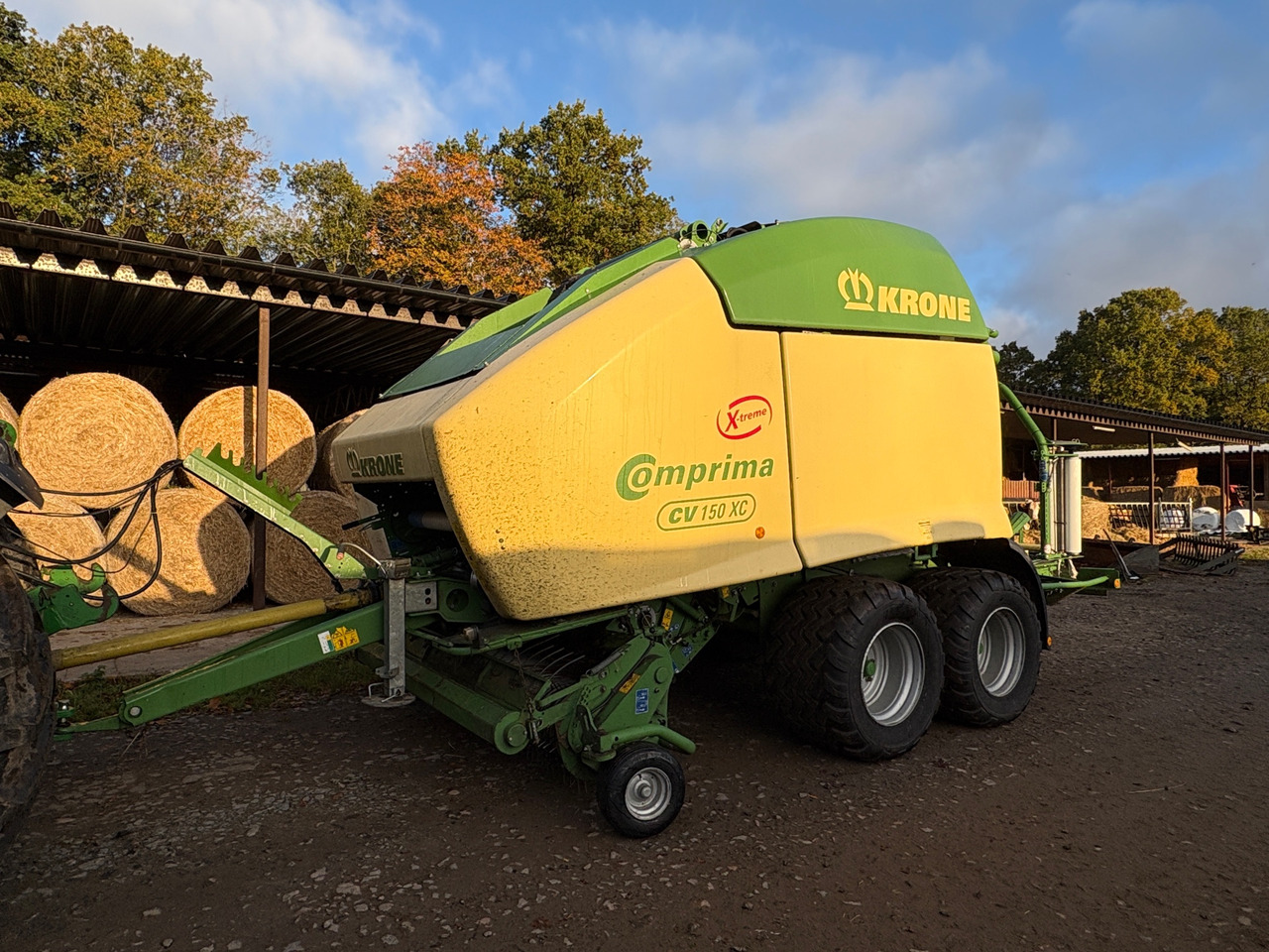 Krone Comprima X-treme CV 150 XC - Χορτοδετική μηχανή στρόγγυλης μπάλας: φωτογραφία 1 Krone Comprima X-treme CV 150 XC - Χορτοδετική μηχανή στρόγγυλης μπάλας: φωτογραφία 1