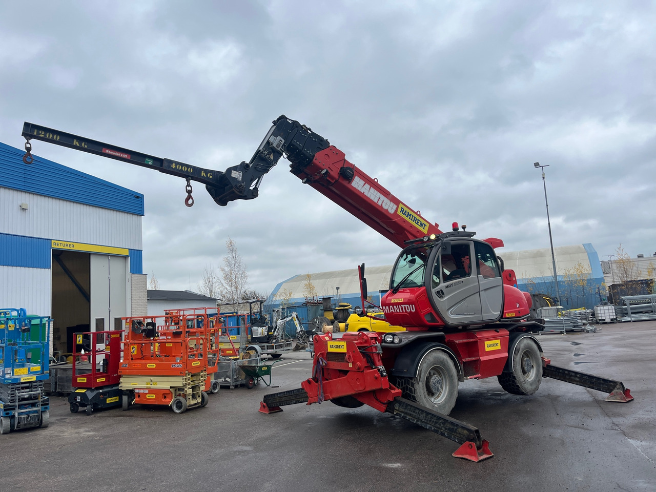 Manitou MRT2150 Privilege - Τηλεσκοπικός φορτωτής: φωτογραφία 1 Manitou MRT2150 Privilege - Τηλεσκοπικός φορτωτής: φωτογραφία 1
