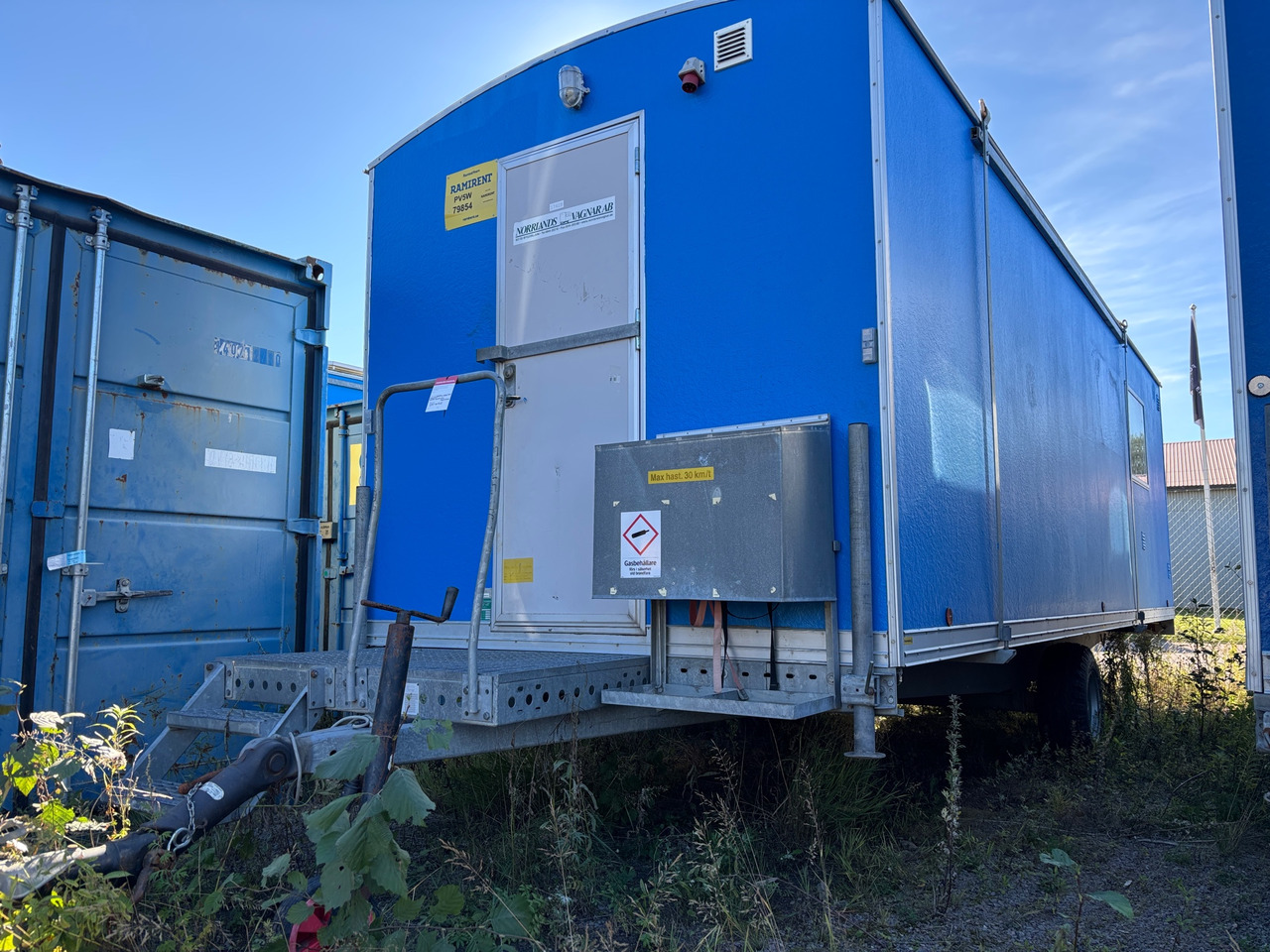 Norrlandsvagnar OMF6-30 - Σπίτι εμπορευματοκιβωτία, Τρέιλερ: φωτογραφία 1 Norrlandsvagnar OMF6-30 - Σπίτι εμπορευματοκιβωτία, Τρέιλερ: φωτογραφία 1